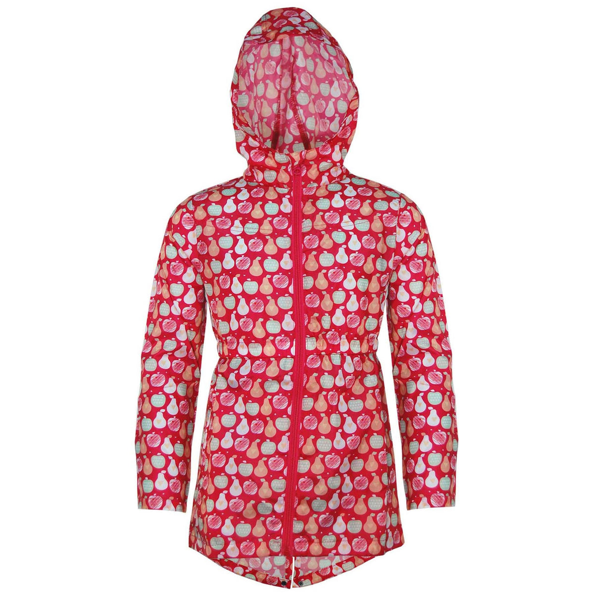 Kids Girls Ruth Printed Kagool Pac-a-mac Rain Jacket