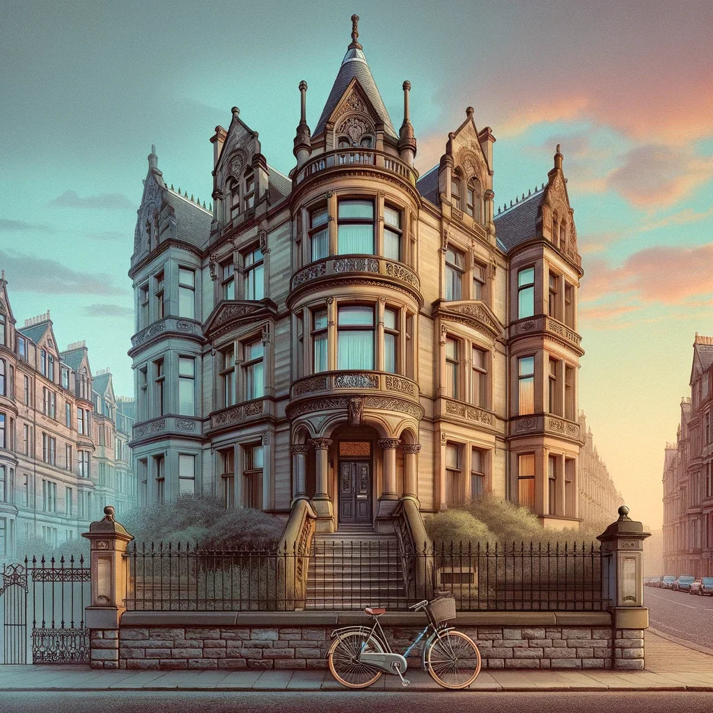 Glasgow Dawn Canvas