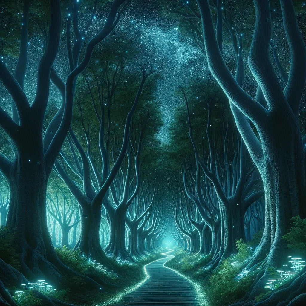 Glowing Grove Canvas