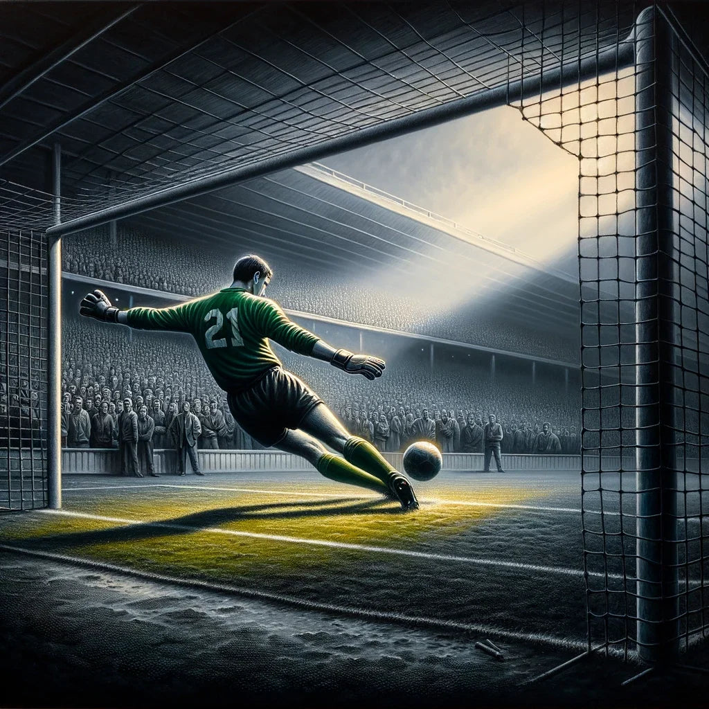 Goalkeeper's Moment Canvas
