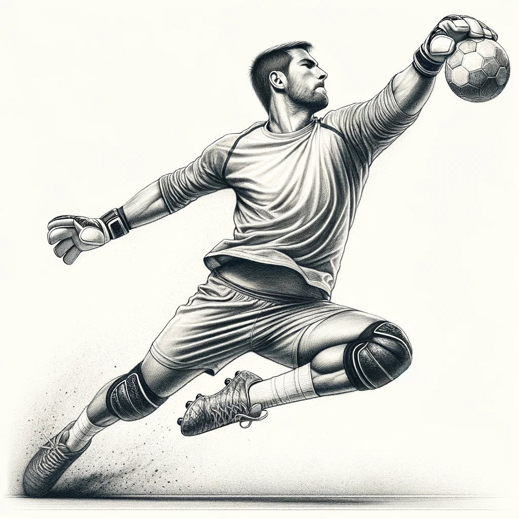 Goalkeeper's Reflex Canvas