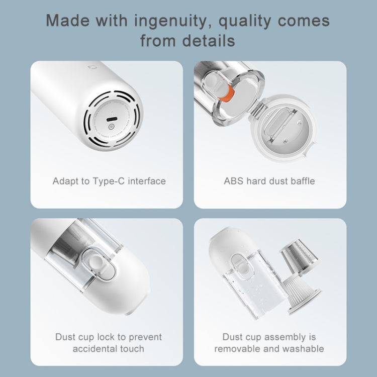 Original Xiaomi Mijia 120W 13000Pa Portable Handheld Car Home Vacuum Cleaner Dust Catcher Cleaning Tools, Vacuum Cleaner