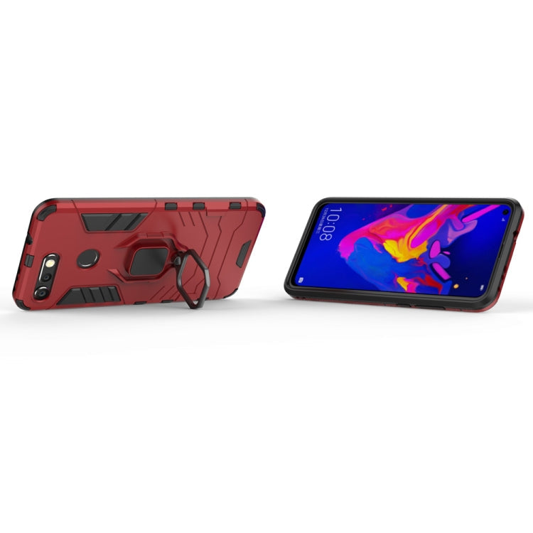 PC + TPU Shockproof Protective Case for Huawei Honor View 20, with Magnetic Ring Holder, For Huawei Honor View 20