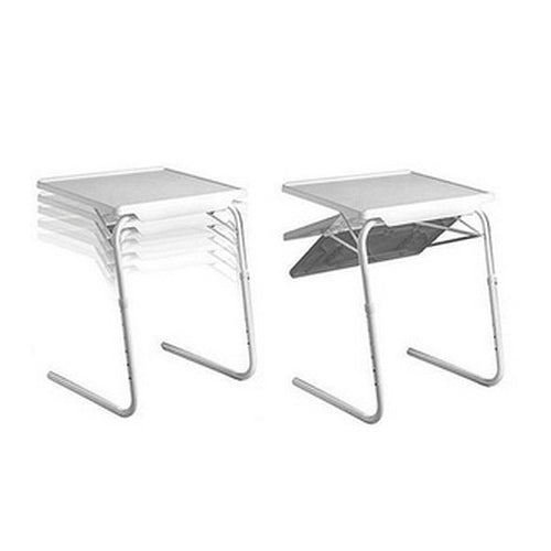 Plastic Pad Steel Tube Bracket Liftable Foldable Portable Multi-purpose Laptop Table, Adjustable Height: 53-74cm, Adjustable Angle: 30 Degrees / 60 Degrees / 90 Degrees / 180 Degrees, Adjustable Height: 53-74cm