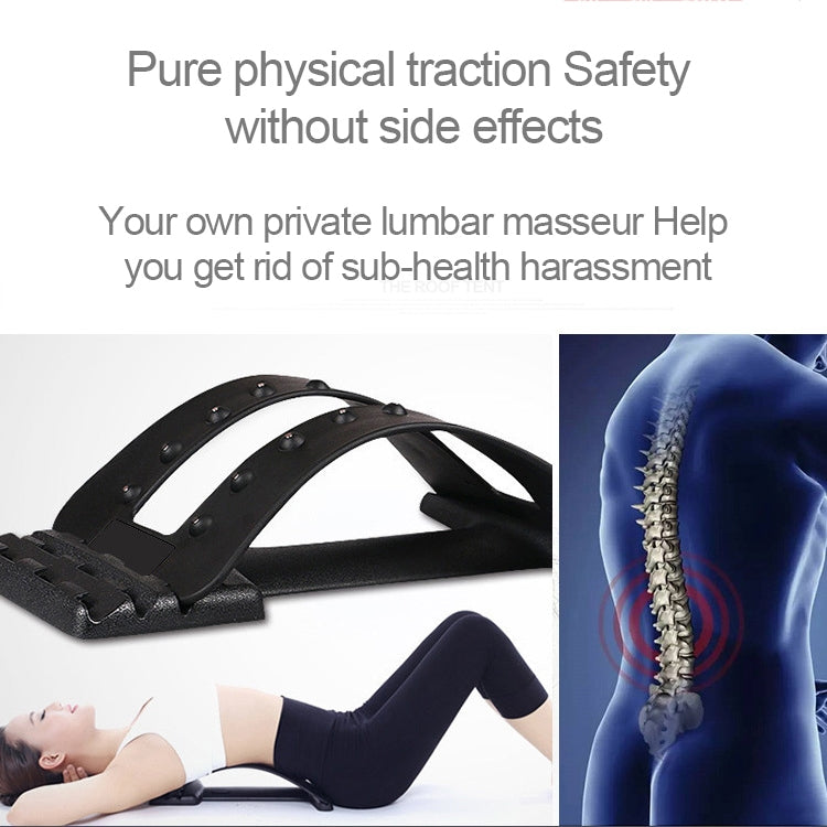 Magnetic Therapy 18 Magnets Spine Stretch Stabilizer Lumbar Traction Waist Masssger