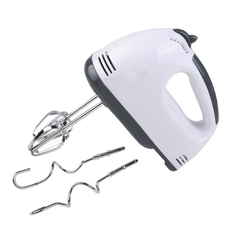 KN007364 100W Household Seven-speed Adjustable Handheld Electric Egg Beater, EU Plug, KN007364