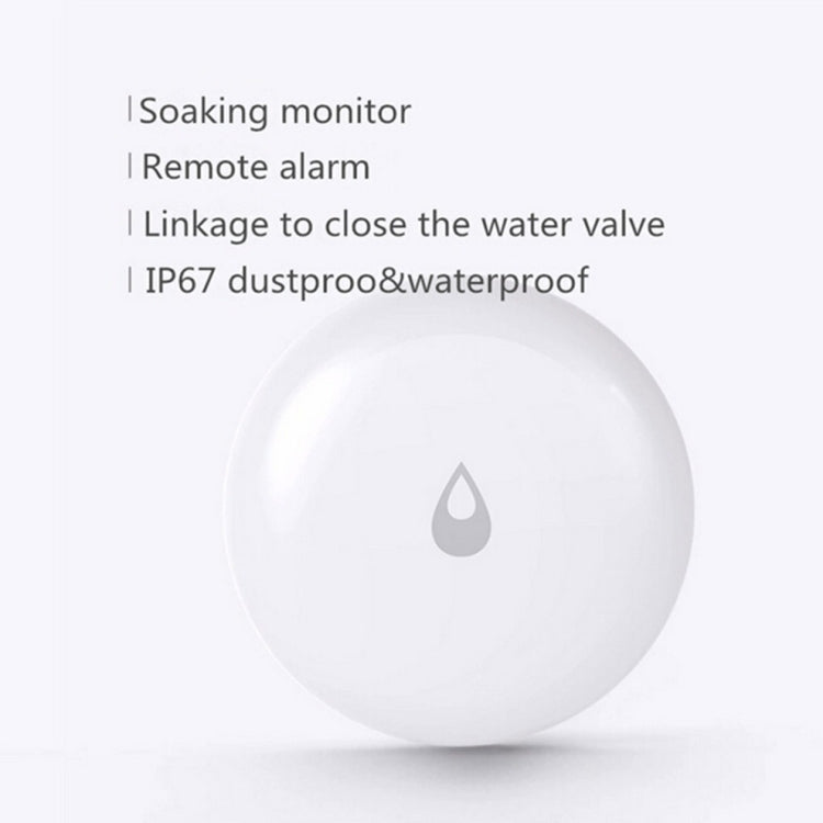 Original Xiaomi Youpin Aqara Water Immersing Sensor Flood Water Leak Detector for Home Remote Alarm Security Soaking Sensor, with the Xiaomi Multifunctional Gateway Use (CA1001)