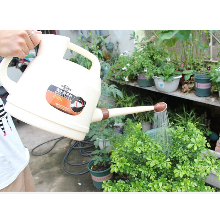 Watering Pot PP Landscape Gardening Supplies Watering Can Long Mouth Watering Irrigation Tools, Capacity: 7L, Random Color Delivery, Capacity: 7L