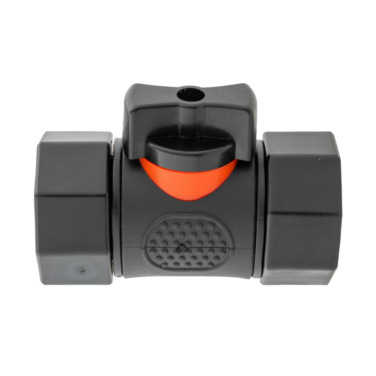 IBC 2” S60X6 Cap with In-Line BSPF Valve and ¾” BSPM Female Hose Connector Blue