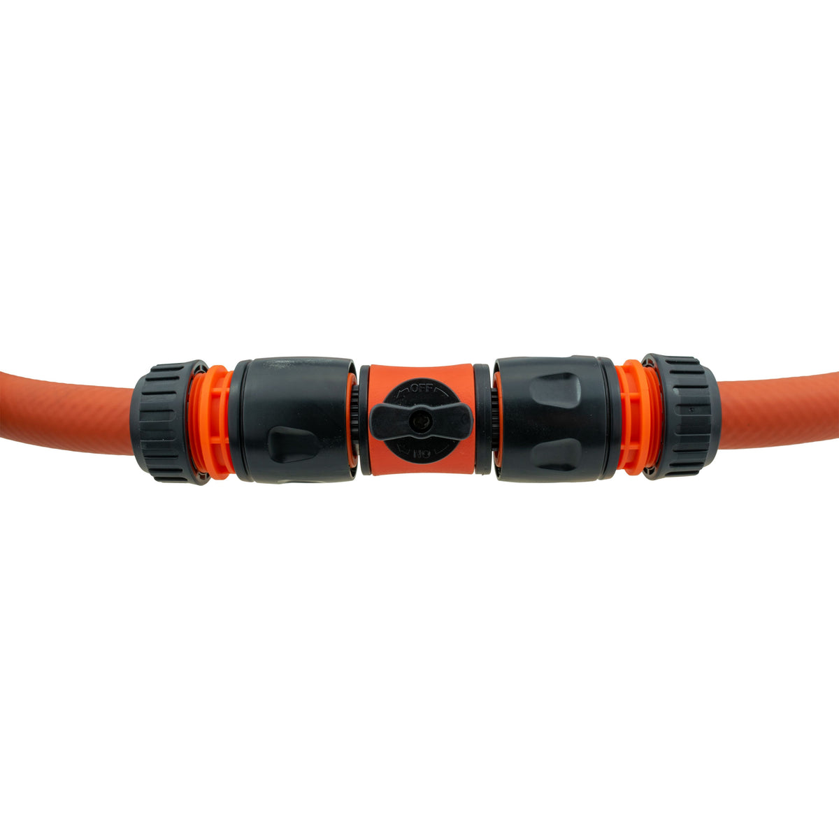 Cost Wise Snap On Male-Male In Line Valve Kit Black/Orange