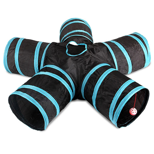 Foldable Cat Play Tunnel – Multiple Tunnel Options