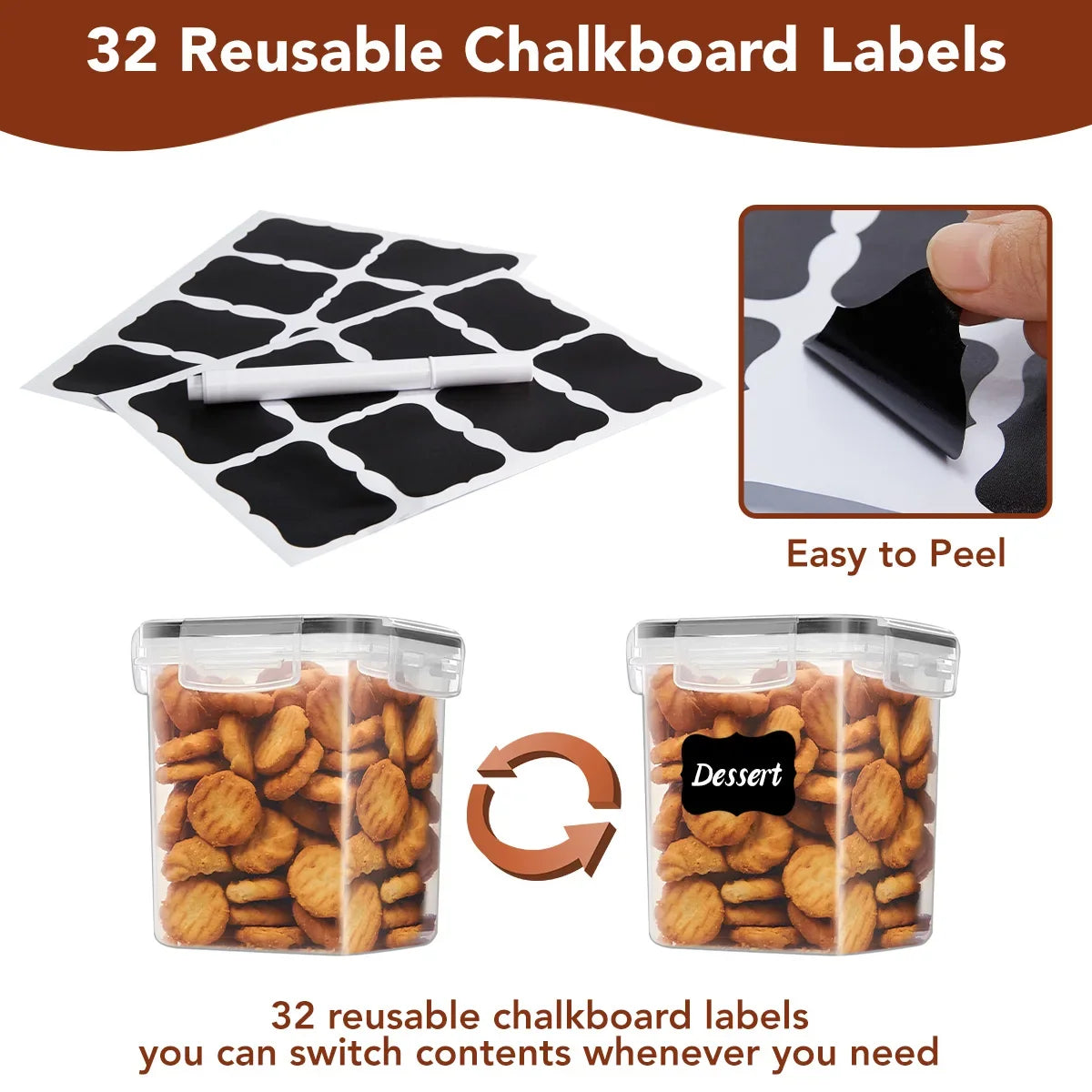 10pcs Sealed Storage Container Set Kitchen Storage Distribution Box Food Grade pp Plastic Food Storage Container