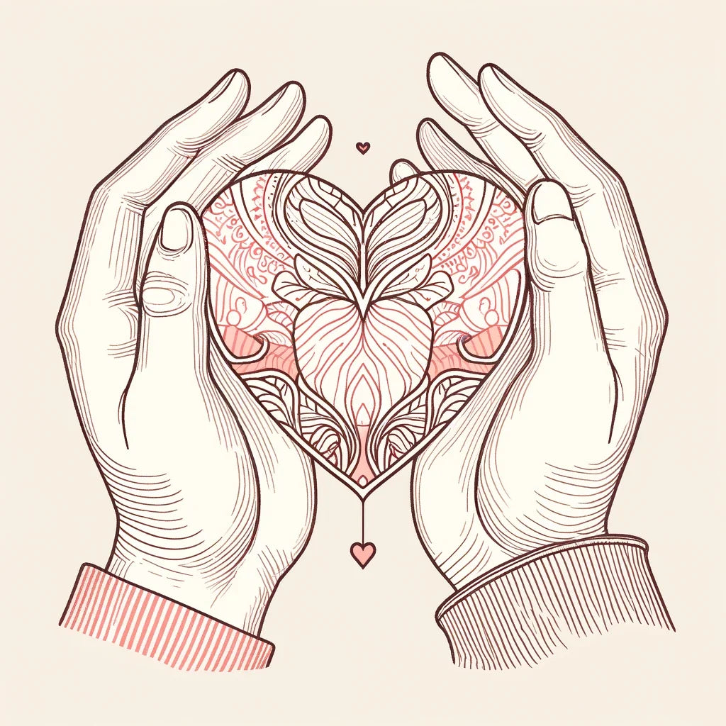 Heartfelt Embrace Canvas