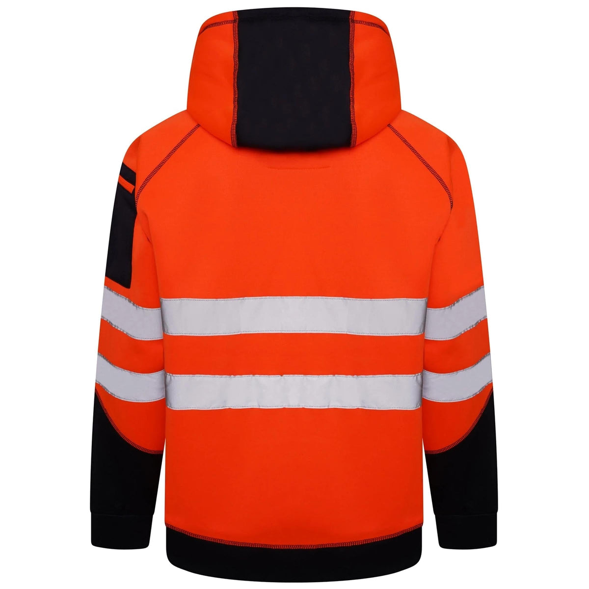 Mens AV036 Hi Vis Workwear Zip Hoodie