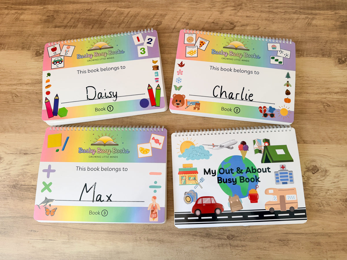4 x Busy Book Bundle
