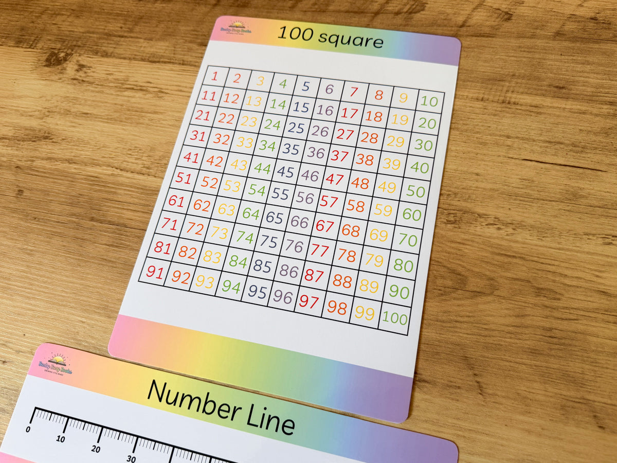 100 square / Number Lines