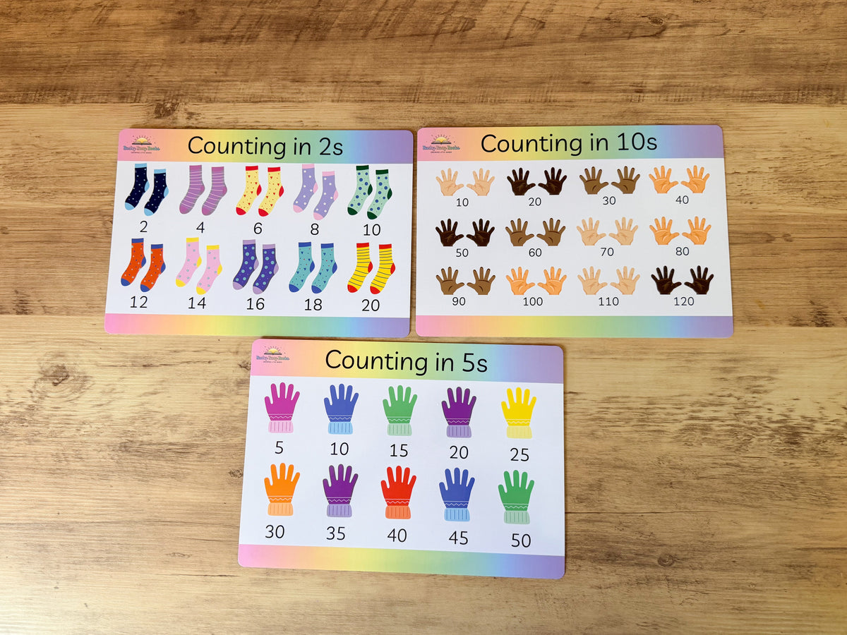 Counting in 2s, 5s and 10s