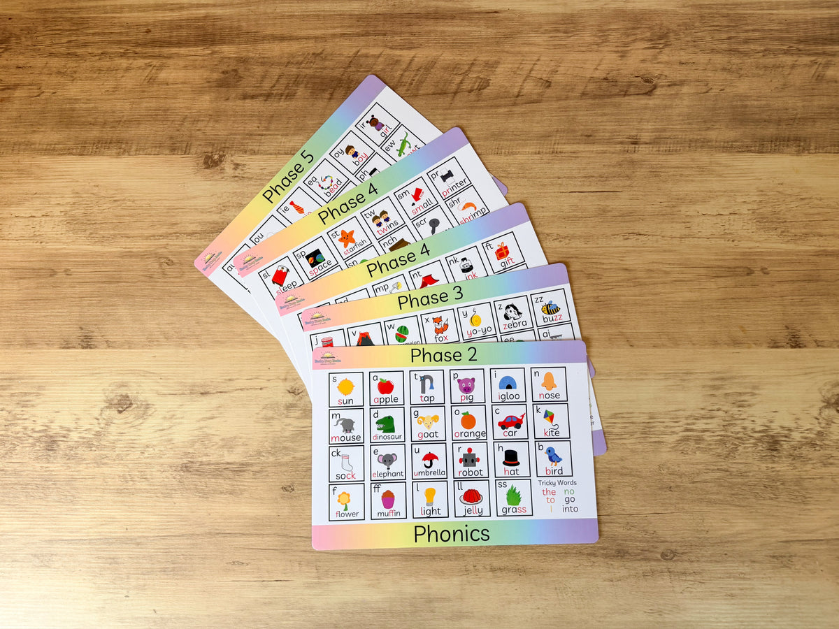 Phonics Mats - Phase 2, 3, 4 & 5