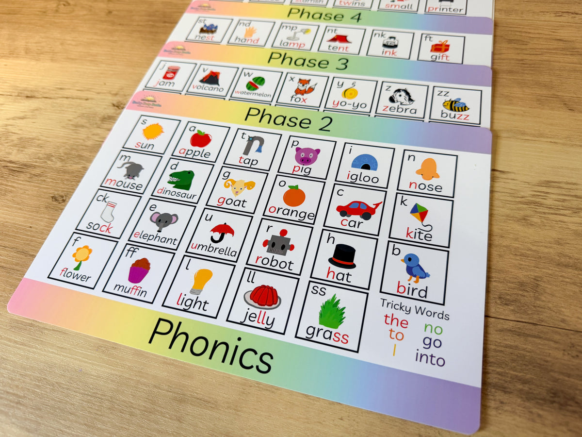 Phonics Mats - Phase 2, 3, 4 & 5