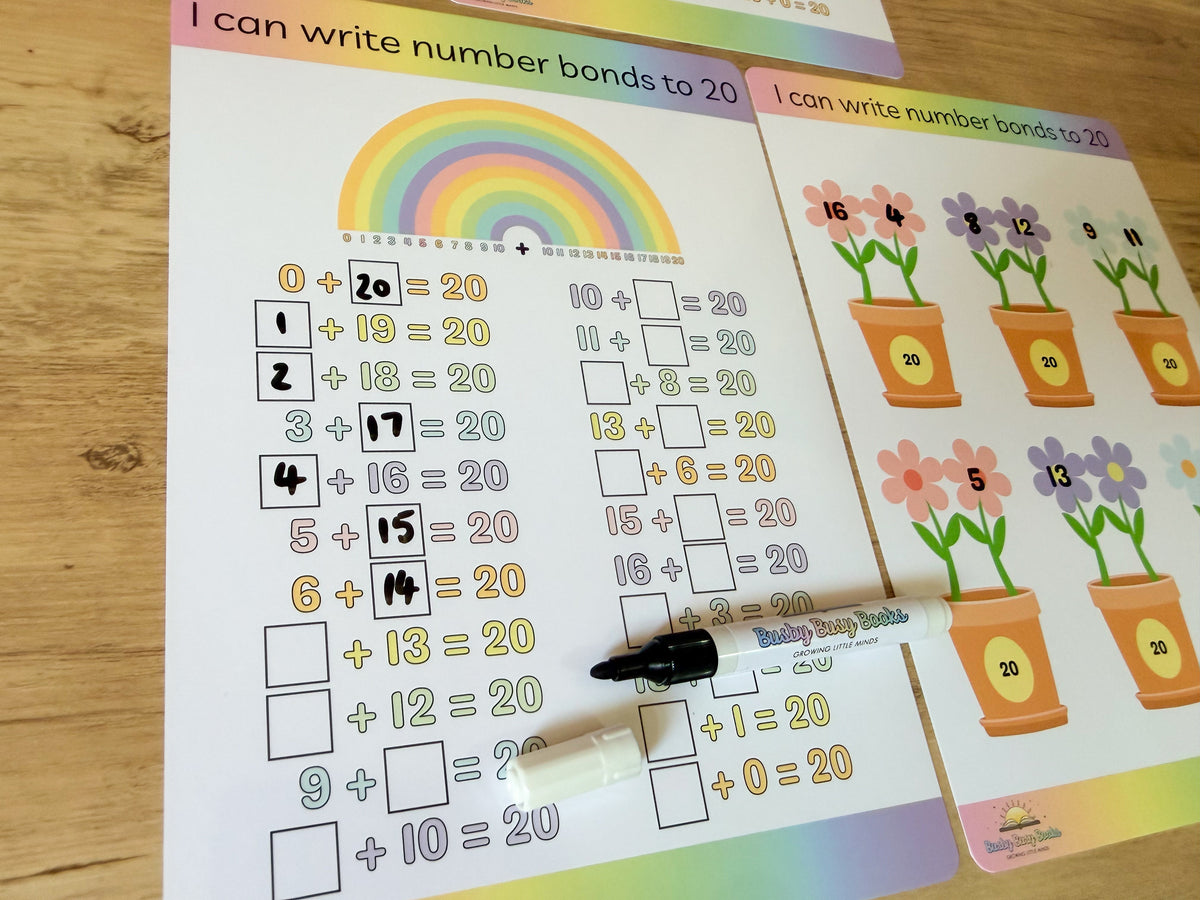 Number bonds to 20
