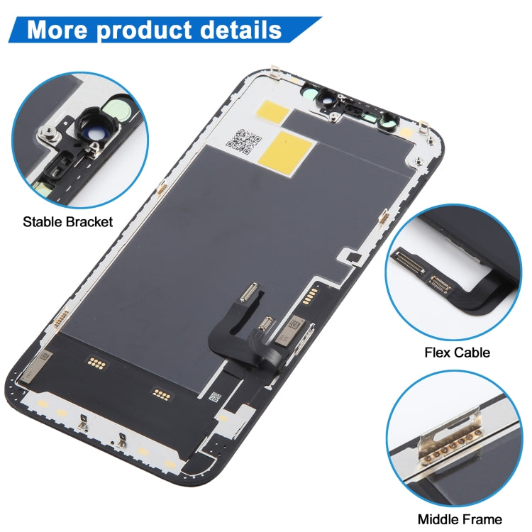 JK Soft OLED LCD Screen For iPhone 12 / 12 Pro, For iPhone 12 / 12 Pro (JK Soft OLED)