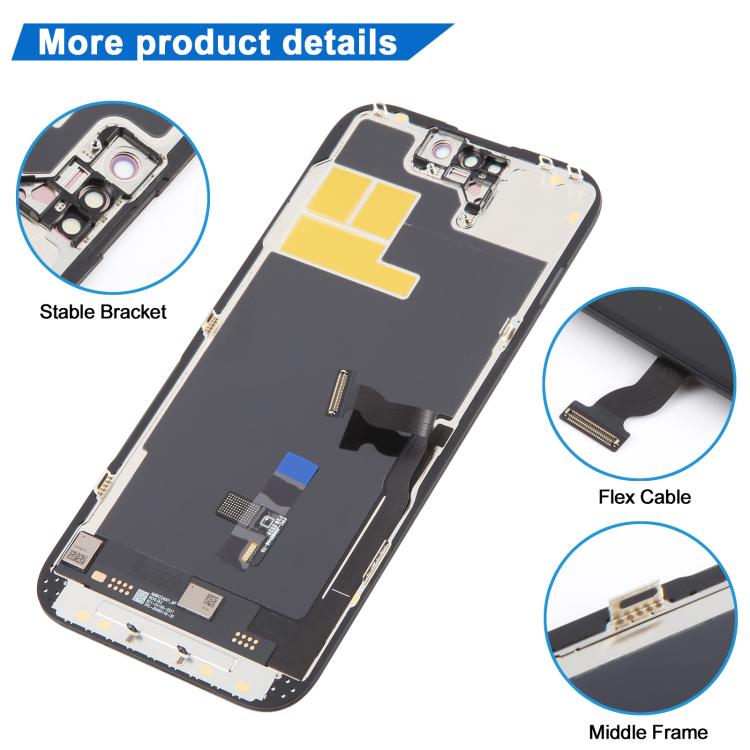 JK Soft OLED LCD Screen For iPhone 14 Pro, For iPhone 14 Pro