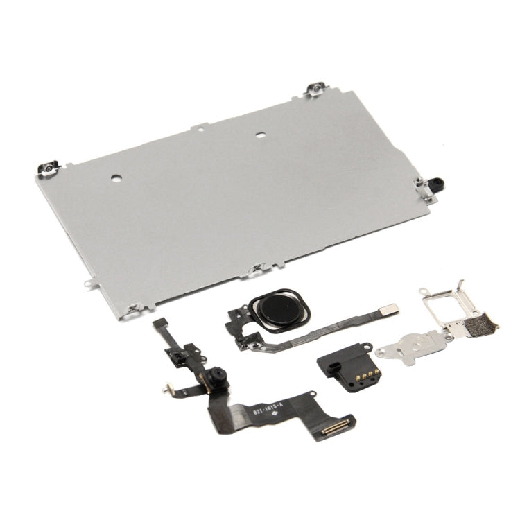 6 in 1 for iPhone 5s LCD Repair Accessories Part Set, For iPhone 5s (Black), For iPhone 5s (White)