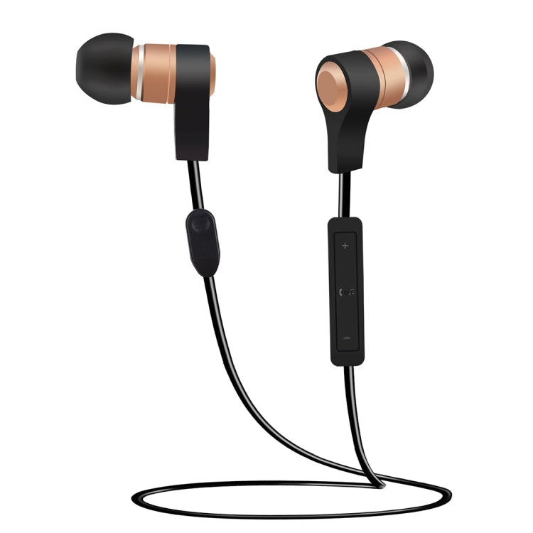 BT-KDK61 CVC6.0 Noise Reduction Stereo Magnetic Wireless Sports Bluetooth Earphone, Support Wire-control
