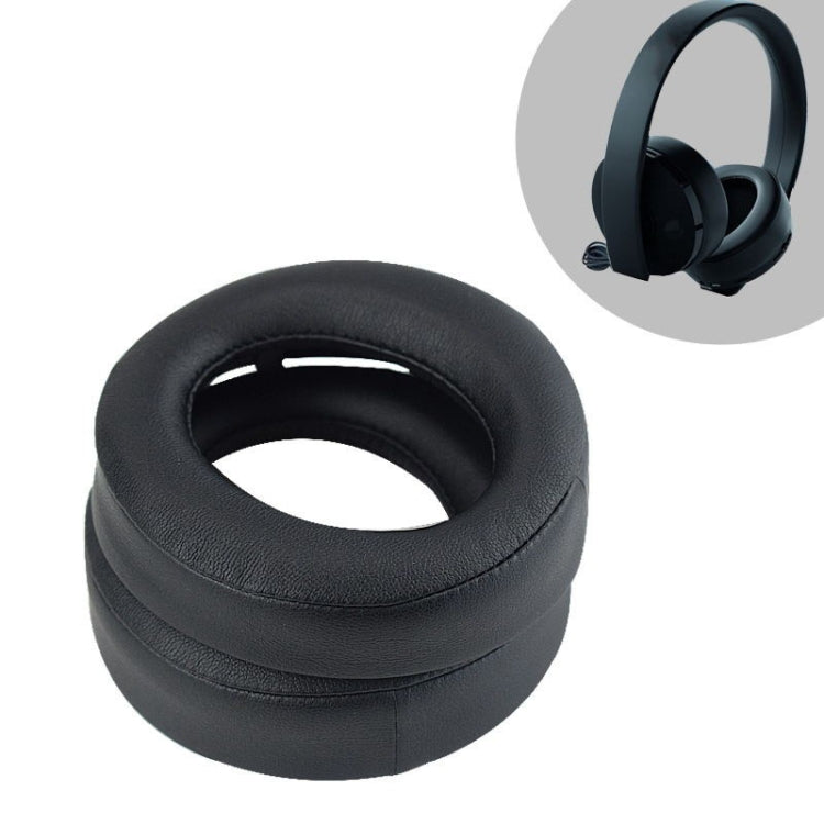 For Sony CUHYA-0080 PlayStation 7.1 CUHYA-0080 2018 Gold Wireless Fourth Generation Earphone Cushion Cover Earmuffs Replacement Earpads without Mesh