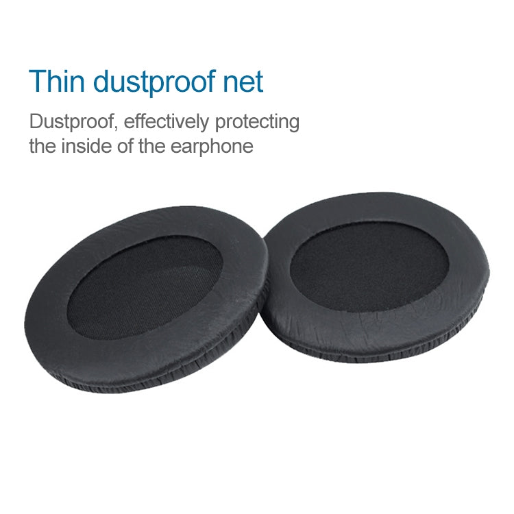 2 PCS For Sennheiser HD202 / HD212 / HD437 / HD447 / HD457 / HD497 Headphone Cushion Sponge Cover Earmuffs Replacement Earpads, For Sennheiser HD202 / HD212