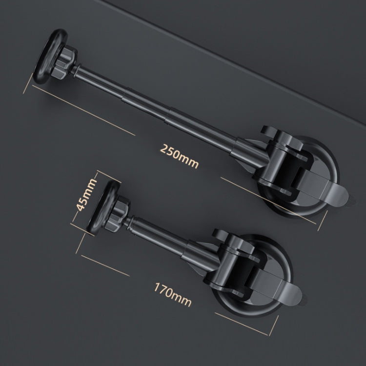 Universal Magnetic Retractable Rotating Car Mobile Phone Holder, Magnetic Retractable Rotating Phone Holder
