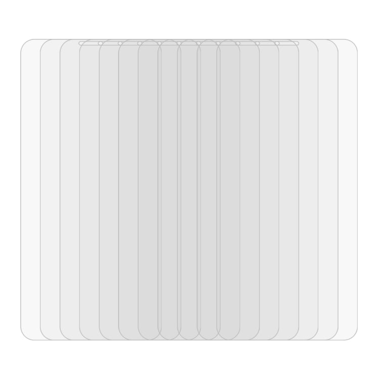For iPhone 11 / XR 10pcs 0.26mm 9H 2.5D Tempered Glass Film, For iPhone 11 / XR(10 PCS)
