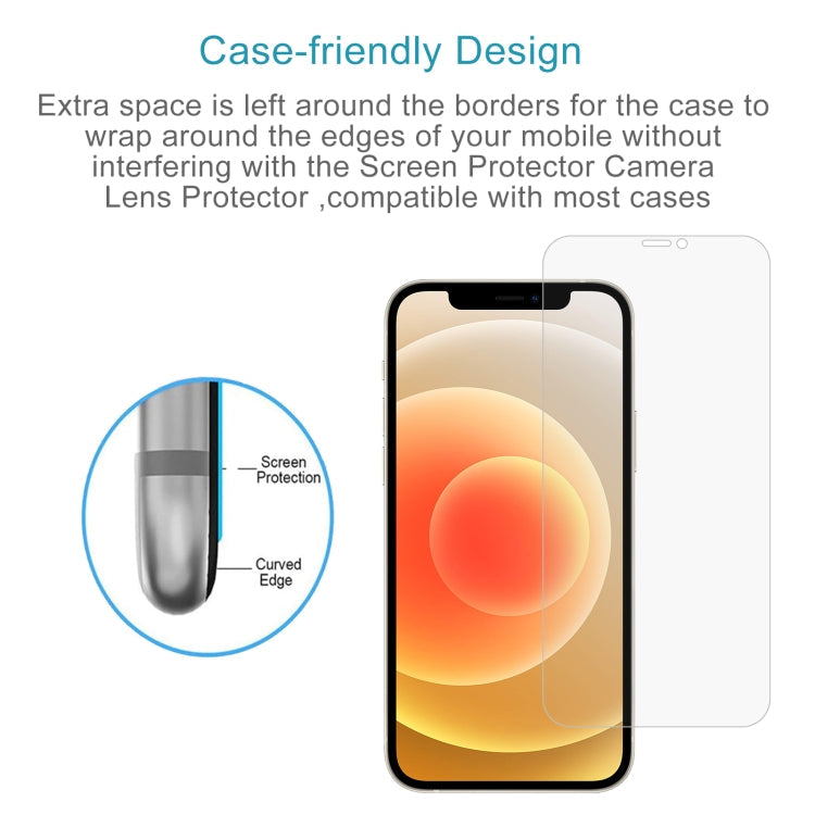 For iPhone 12 mini 0.26mm 9H 2.5D Tempered Glass Film (Open Hole), For iPhone 12 mini