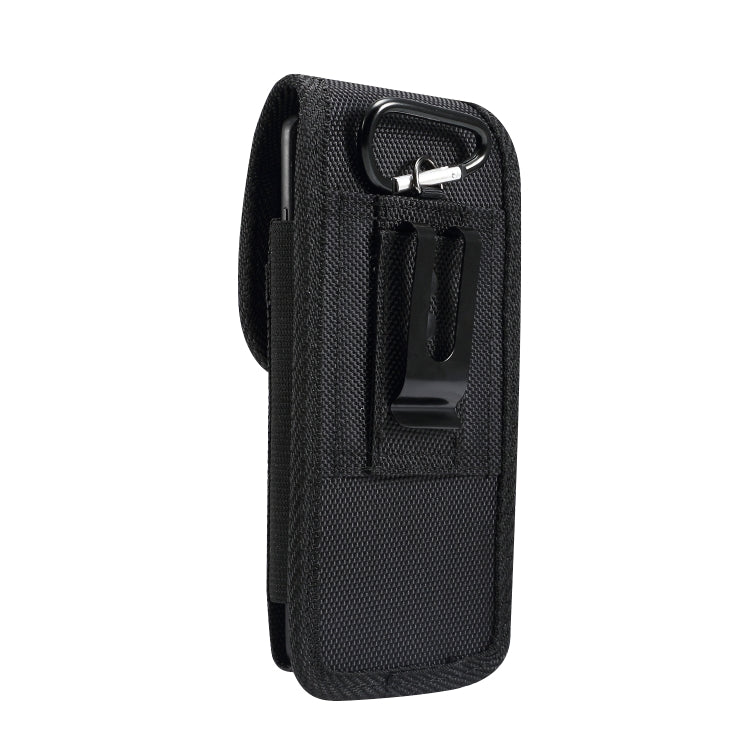 5.2 inch Universal Vertical Nylon Fabric Waist Bag  for Galaxy S10e, Huawei P30 & Honor 8