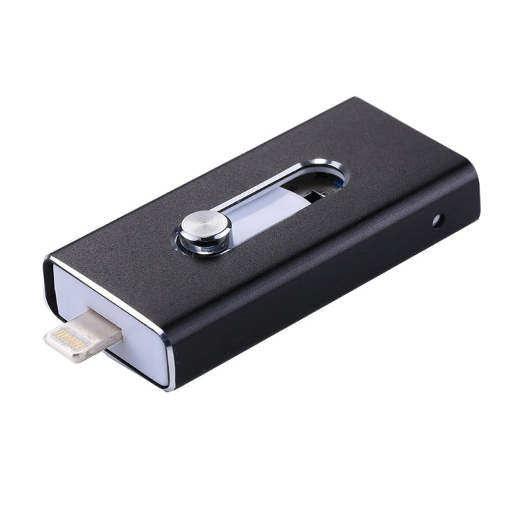 RQW-02  3 in 1 USB 2.0 & 8 Pin & Micro USB 16GB Flash Drive, RQW-02 Silver, RQW-02 Black, RQW-02 Gold, RQW-02 Blue, RQW-02 Red