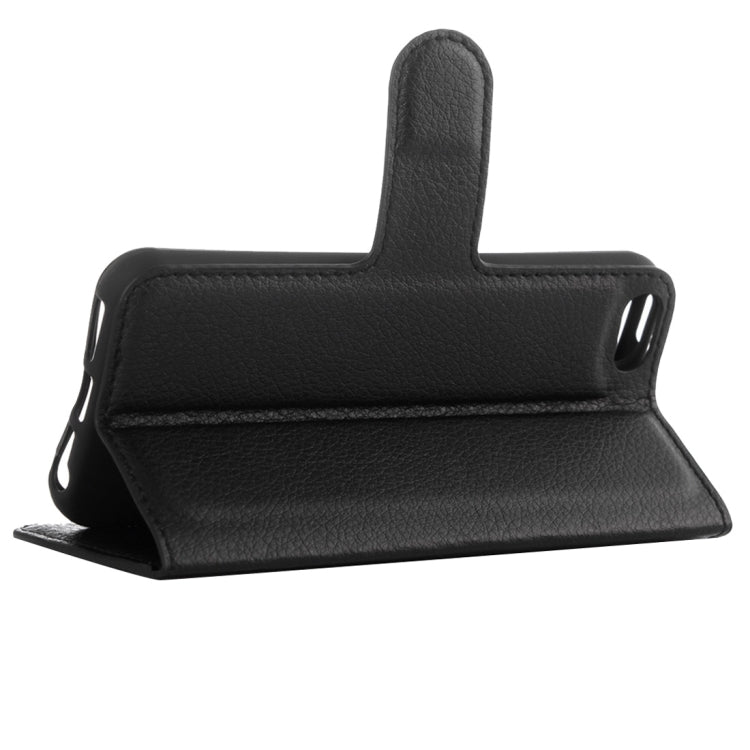 For iPhone 5 & 5s & SE Litchi Texture Horizontal Flip Leather Case with Holder & Card Slots & Wallet, For iPhone 5 & 5S & SE