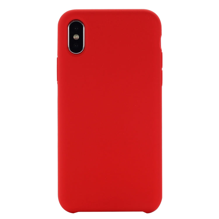 For iPhone XR Four Corners Full Coverage Liquid Silicone Case, XR, For XR