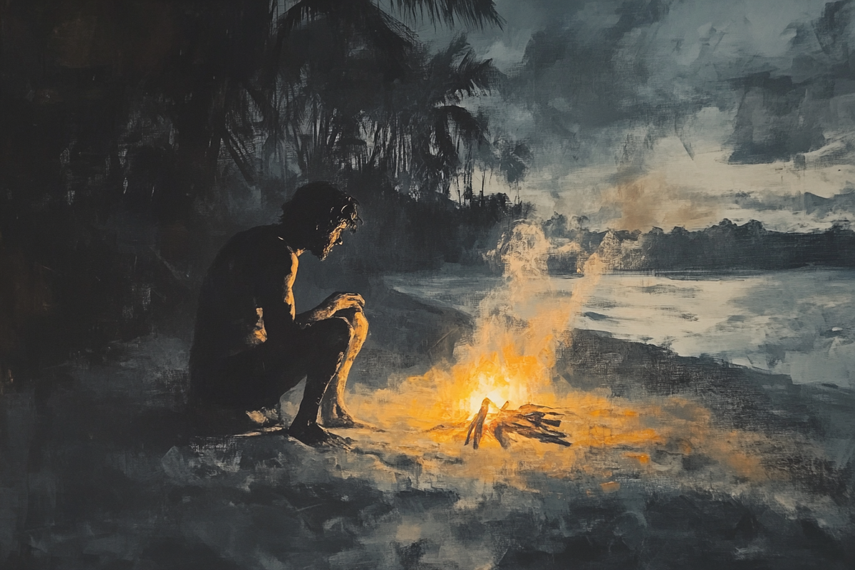 Island Solitude Canvas