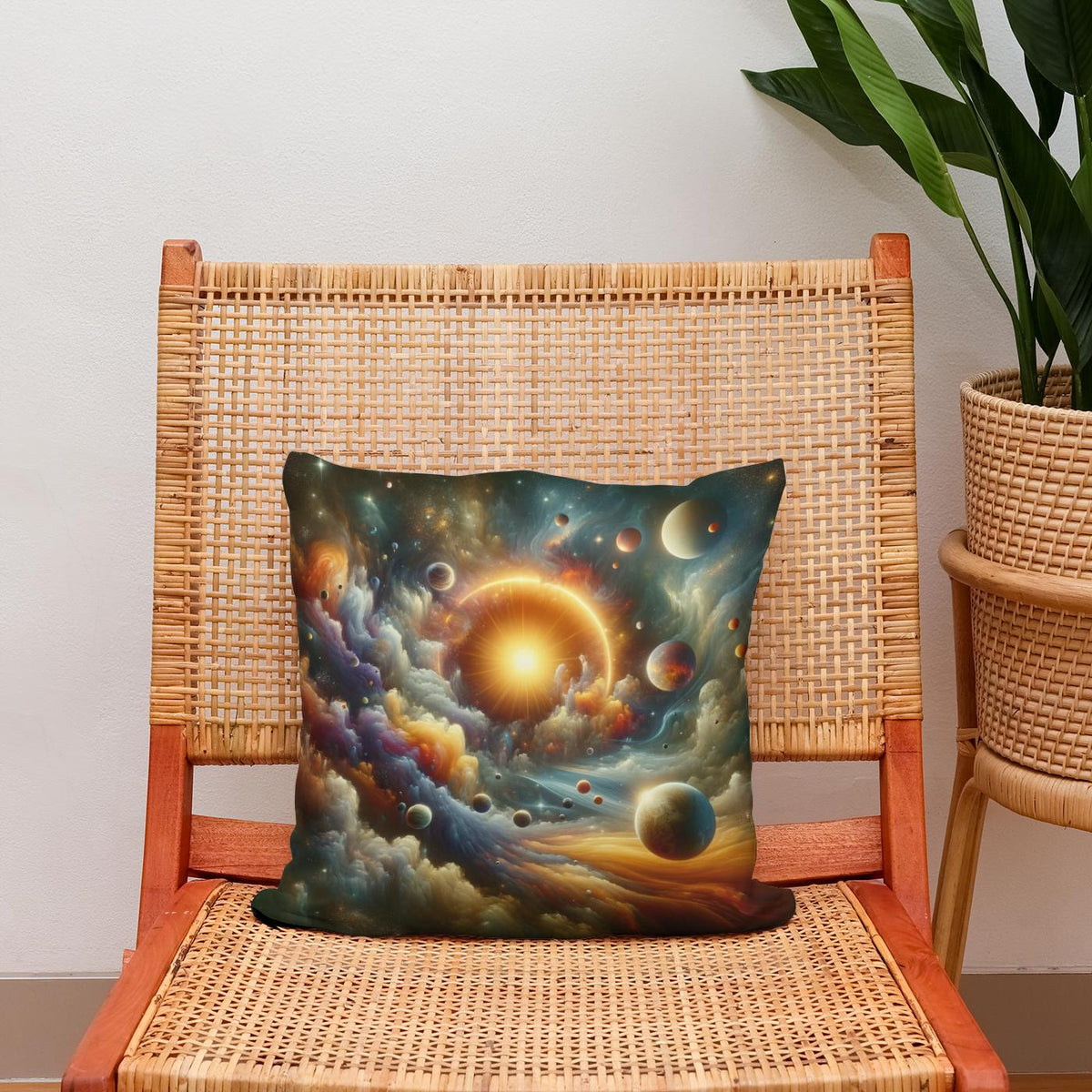 Dreamscape Cosmos Cotton Cushion
