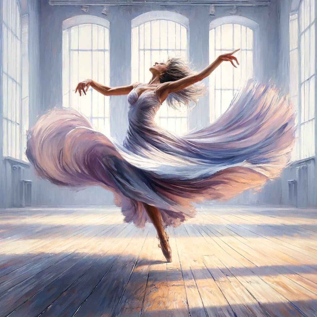 Joyous Spin Canvas