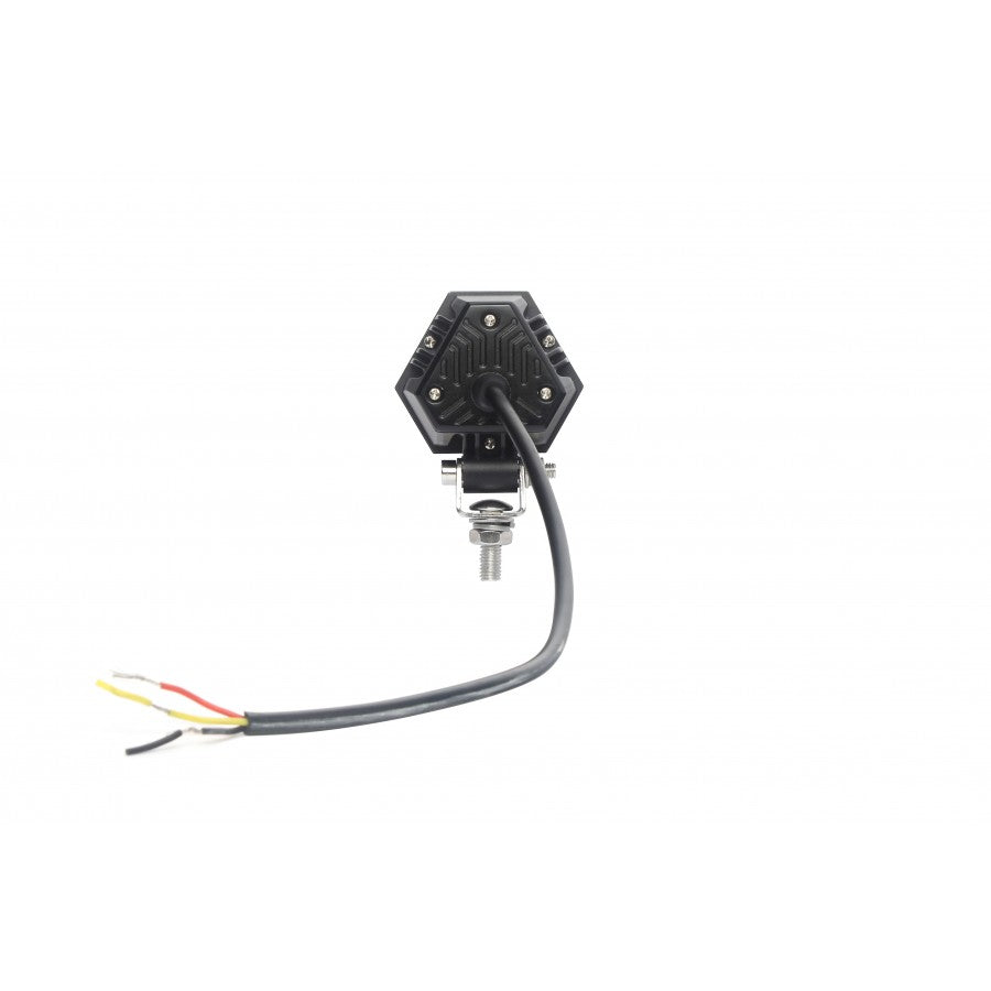 PRIZM™ 9W LED Mini Work Light – Compact Heavy Duty Flood Beam, 12/24V, ECE R10