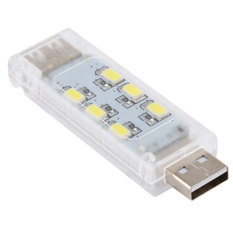 12 LEDs Double Sided Stackable USB Light