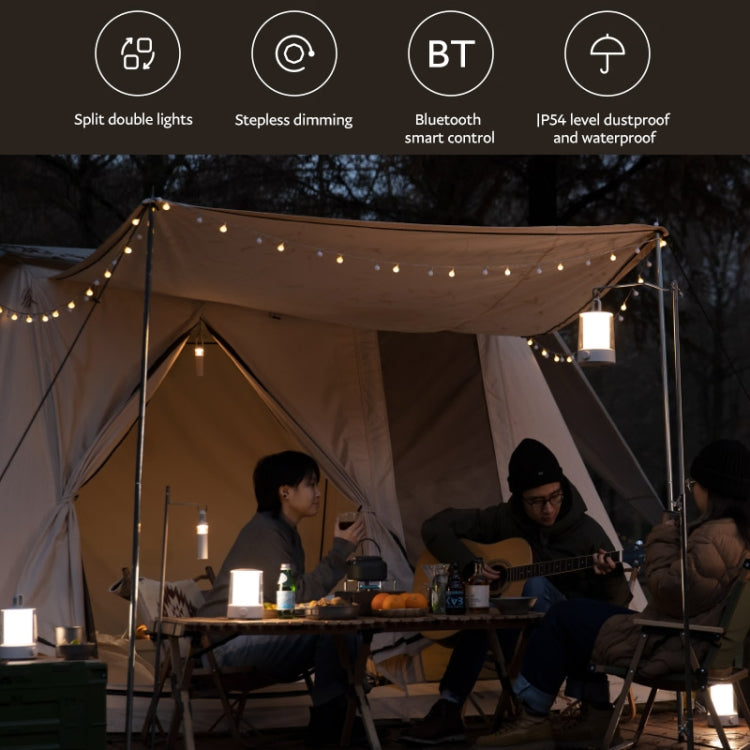 Original Xiaomi Mijia Separable Camping Light Flashlight 2 in 1, Camping Light