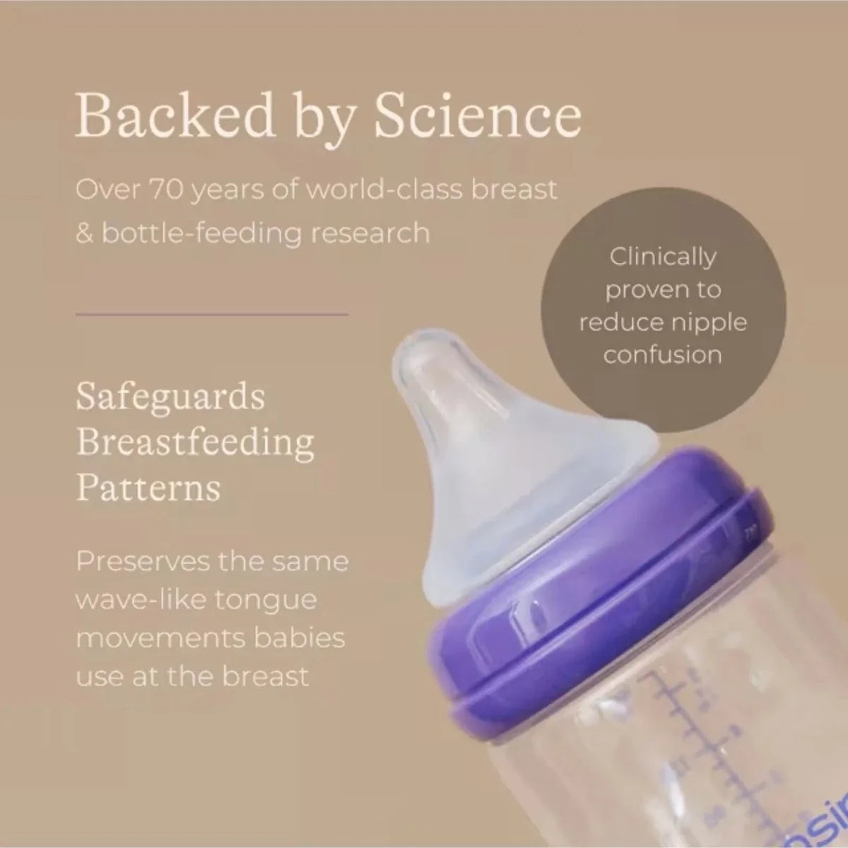 Lansinoh Feeding Bottles with NaturalWave Teat 330ml 6+ months Pack of 2