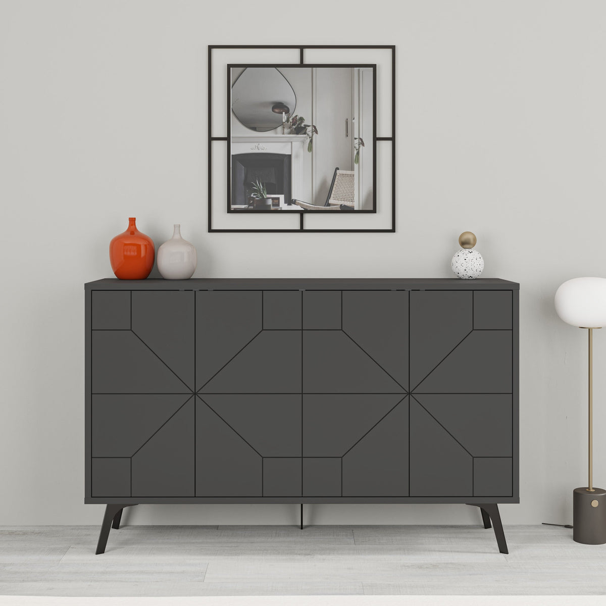 Dune Console Sideboard Display Unit 123cm