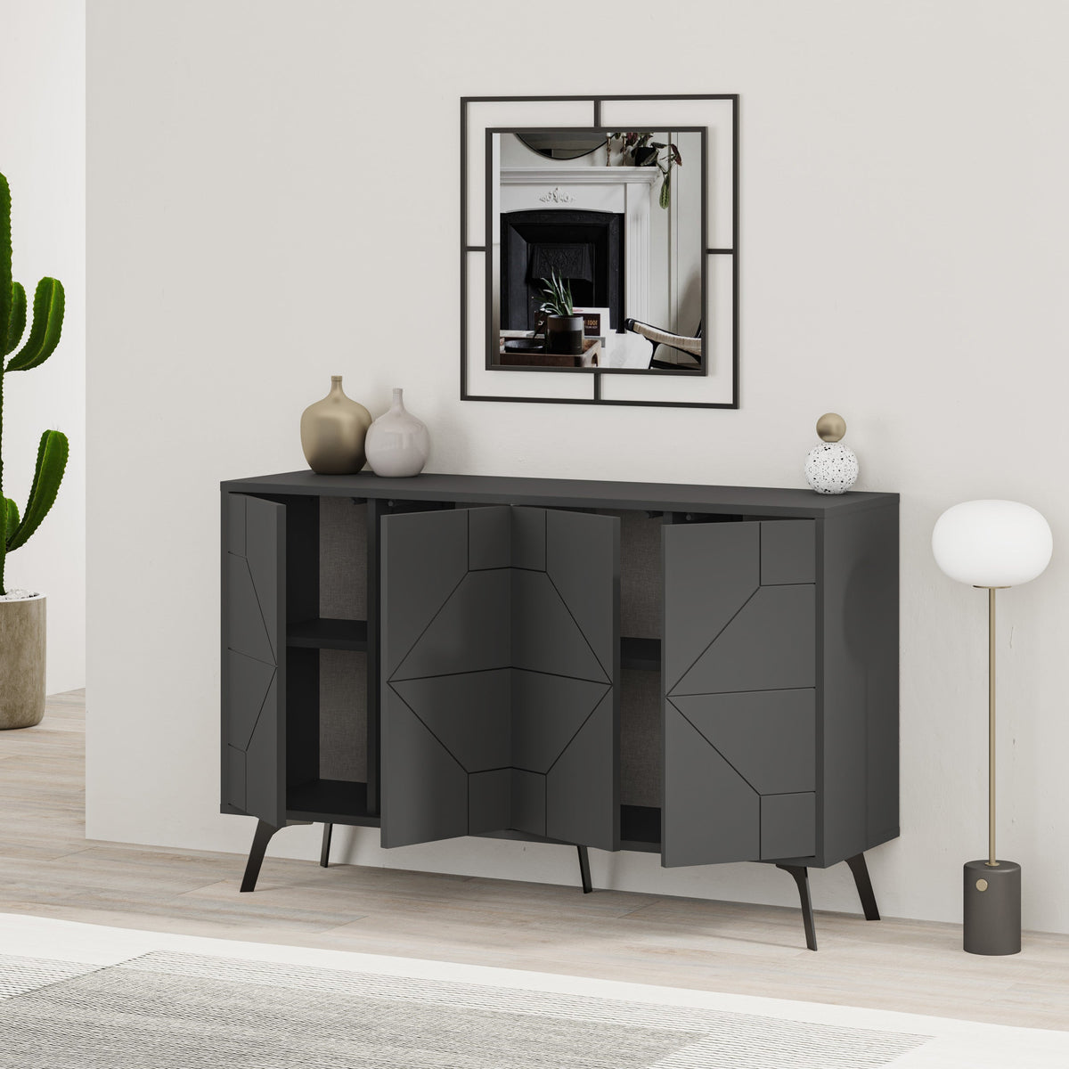 Dune Console Sideboard Display Unit 123cm