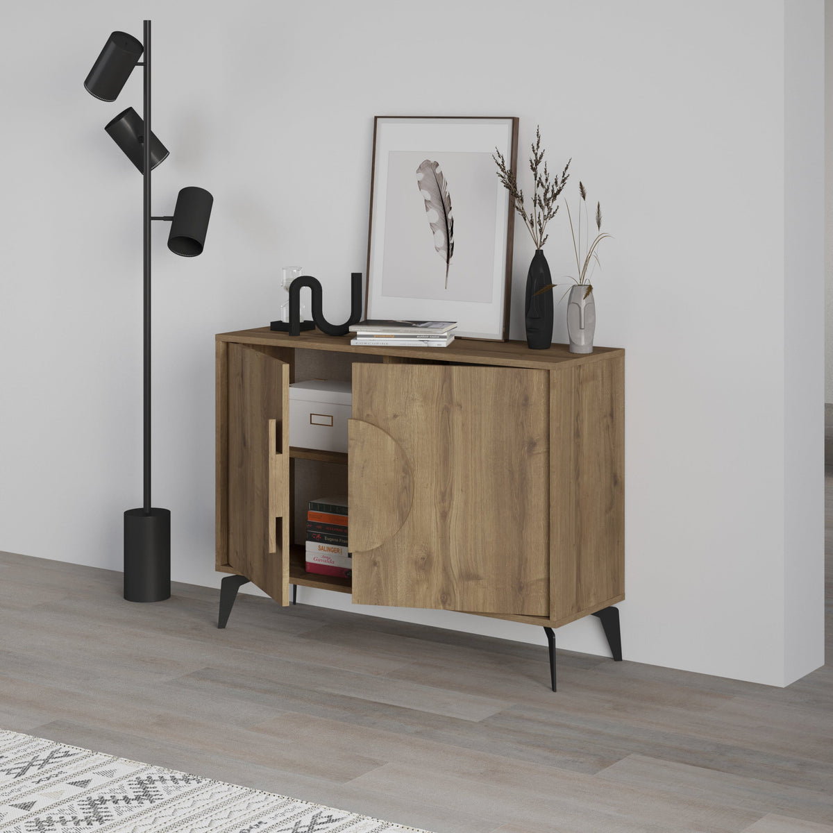 Gora Console Sideboard Display Unit – 110 cm Modern Storage Cabinet