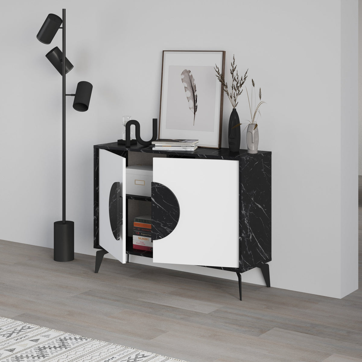 Gora Console Sideboard Display Unit – 110 cm Modern Storage Cabinet