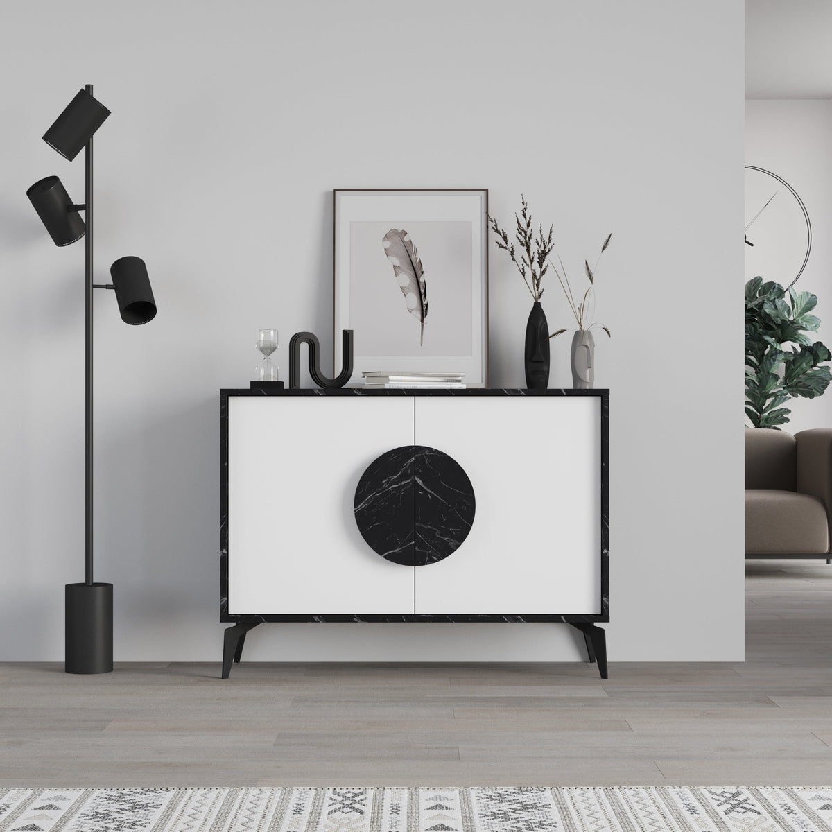 Gora Console Sideboard Display Unit – 110 cm Modern Storage Cabinet