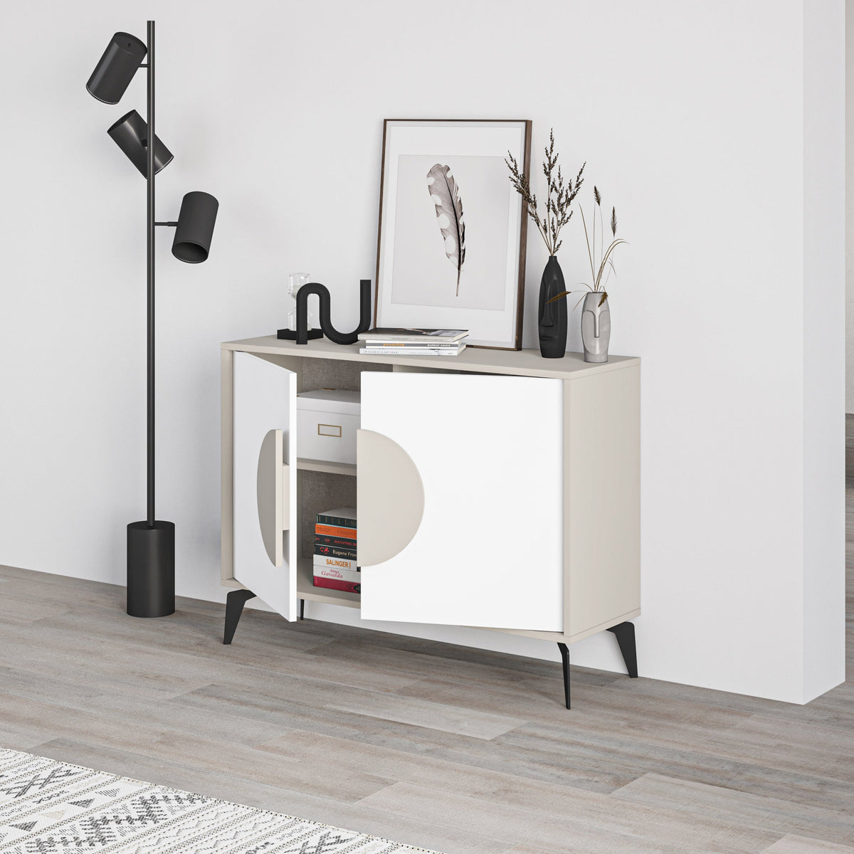 Gora Console Sideboard Display Unit – 110 cm Modern Storage Cabinet